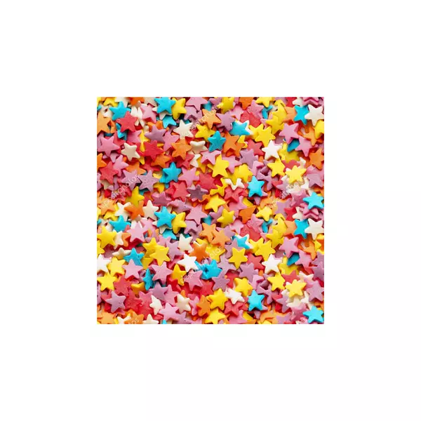 Grageas Figura Estrellas de Colores 