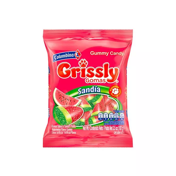 Gomitas Sandia Acidas Colombina