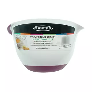 Bowl Mezclador 1.5 Ltr Press 