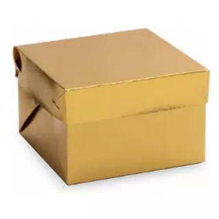 Caja Tapa Y Base Metalizada 15X15  Milcajas 