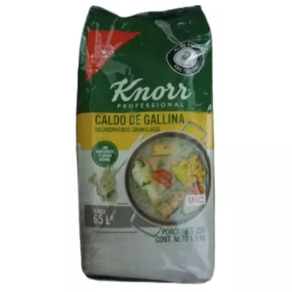 Caldo De Gallina En Polvo Knorr
