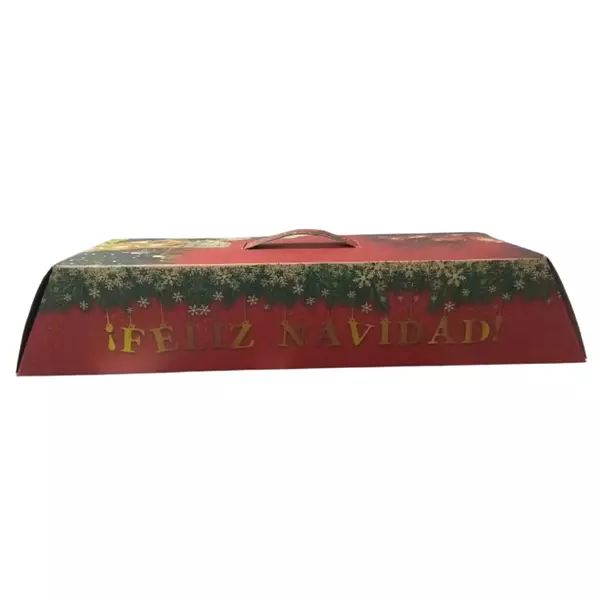 Caja Pan Navidad Kraf 49*13*9.5 Mil Cajas 