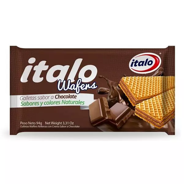 Galleta Wafer Chocolate Italo