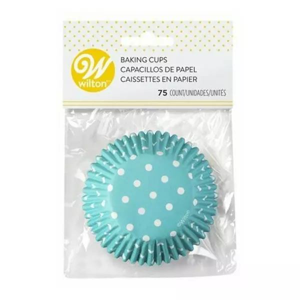 Capacillo Azul Puntos Blancos Wilton