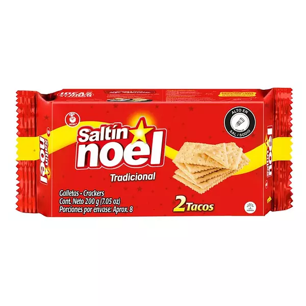 Galleta Saltin Noel 2 Tacos