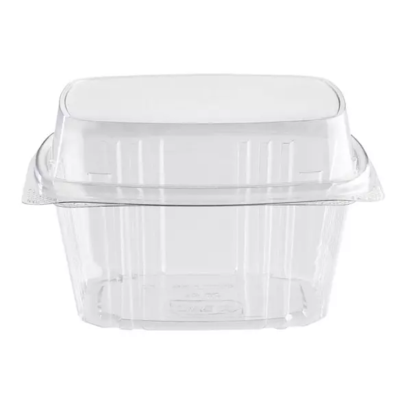 Contenedor Transp.16 Oz Tapa Alta Caja 