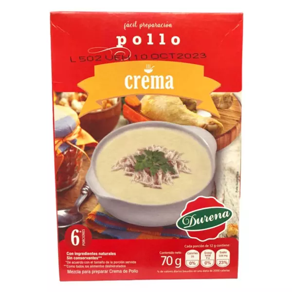 Crema De Pollo Durena