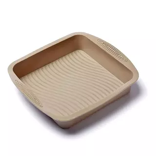 Molde Cuadrado 21.5X5.3 Cm Beige