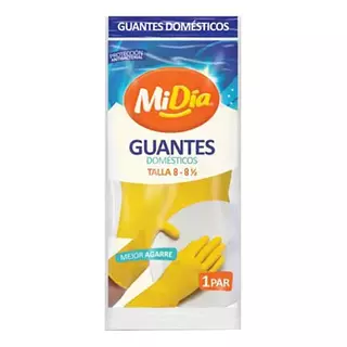 Guantes Domesticos Amarillos Talle 8-8 1/2 Midia