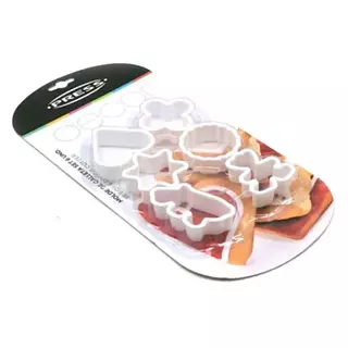 Molde Plasticos De Galletas Set 6 Un Press