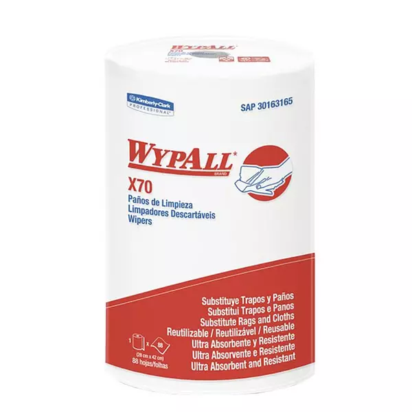 Paños Limpieza Wypall Rollo X-70 Hojas