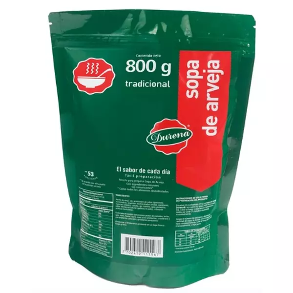 Sopa De Arveja Premium Durena