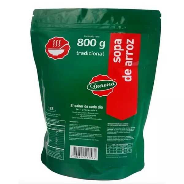 Sopa De Arroz Premium Durena