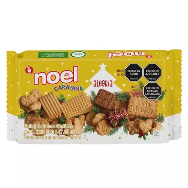Galleta Navidad Caravana Caja 