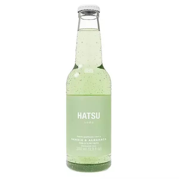 Soda Hatsu Sandia & Albahaca 