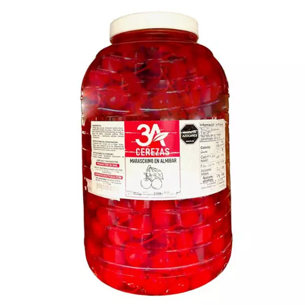 Cereza Marashino Con Palito 3A