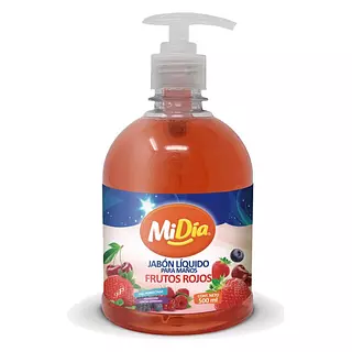 Jabón Líquido Para Manos Frutos Rojos Midía