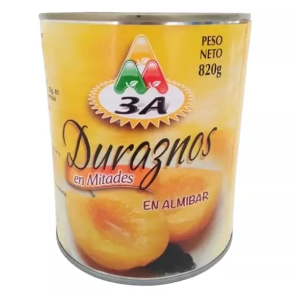 Durazno En Mitades 3A