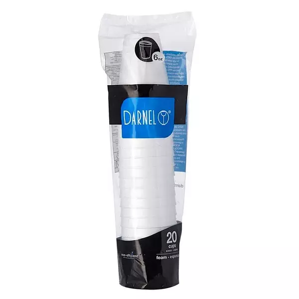 Vaso Espumado 6 Oz Paq  
