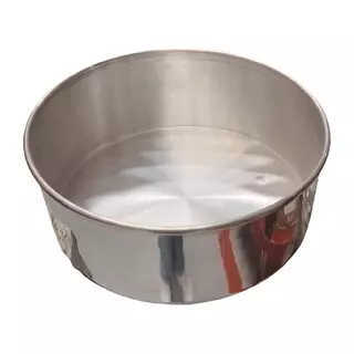 Molde Redondo Recto Alto 1 Libra X 10 Cm Altura
