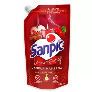 Sanpic Limpiador Multiusos Canela- Manzana