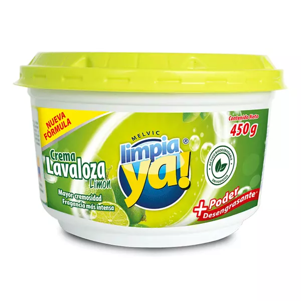 Crema Lavaloza Limon Limpiaya