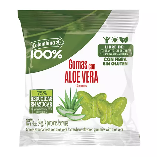 Gomas Con Aloe Vera Colombina