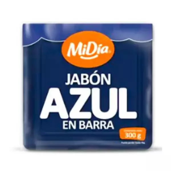 Jabon Azul En Barra Midia