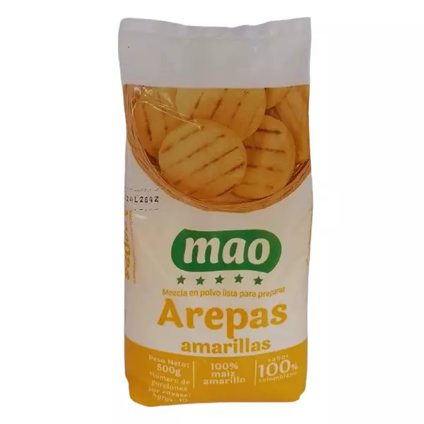 Harina Para Arepa Amarilla Mao