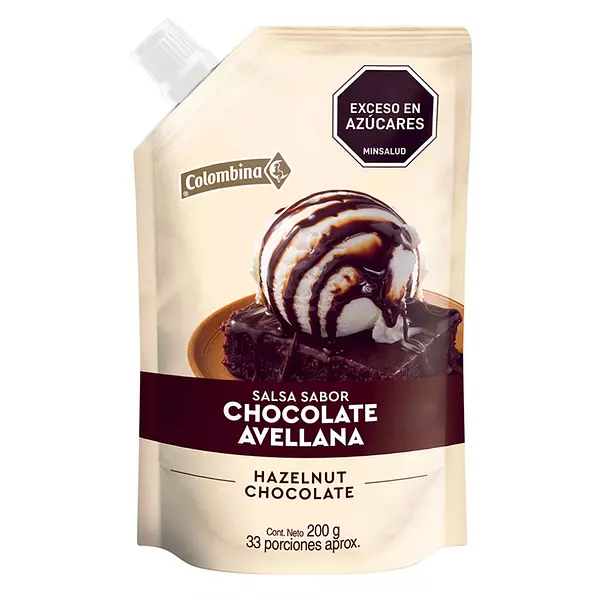 Salsa Sabor A Chocolate-Avellna Colombin