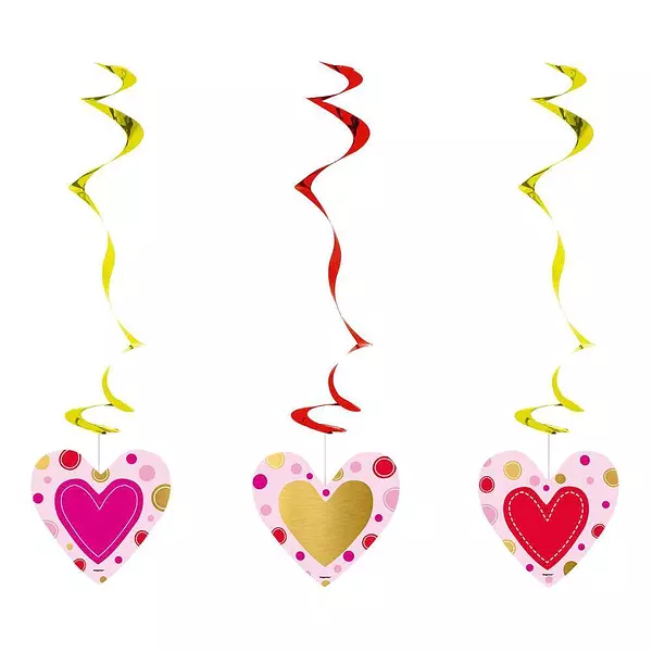 Espiral De Corazones Surtidos 