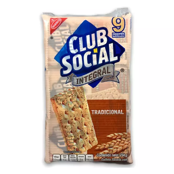 Galleta Club Social Integral X 9 Paquet