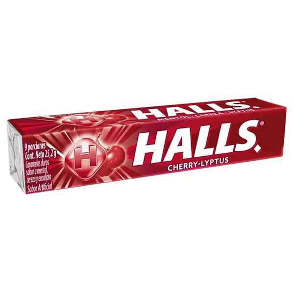 Halls Cherry Lyptus