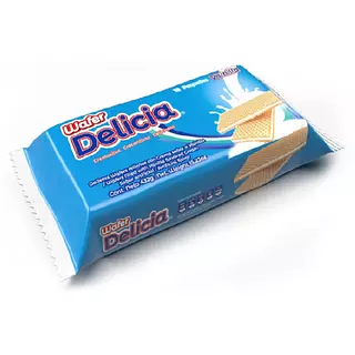 Galleta Wafer Delicia Vainilla 18 Und