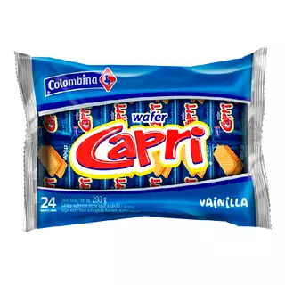 Galleta Capri Wafer Vainilla 24und