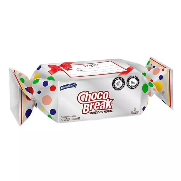 Choco Break Regalo Surtido Frutal 20 Unidades