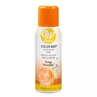 Color Aerosol Naranja Wilton