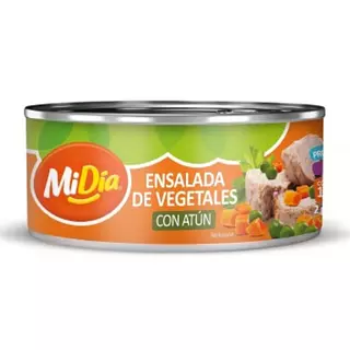 Ensalada De Vegeales Con Atun Mi Dia