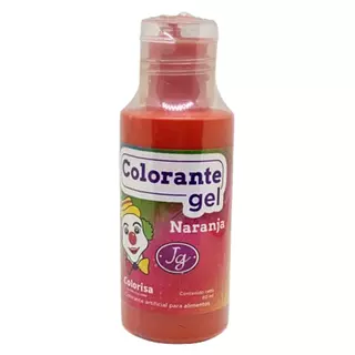 Colorante Gel Naranja Carol