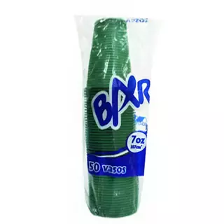 Vaso Policolor X 7 Onzas