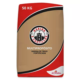 Harina De Trigo 3 Castillos Multipropósito