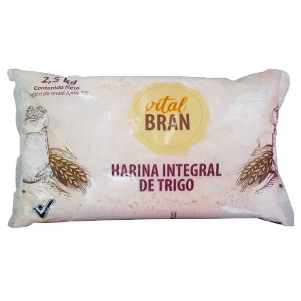 Harina De Trigo Vital Bran Integral