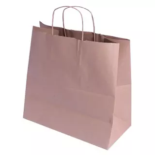 Bolsa Grande Natural Con Manija 33*17*33