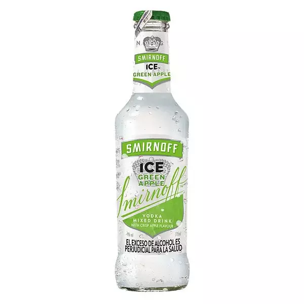 Botella Smirnoff Green Apple