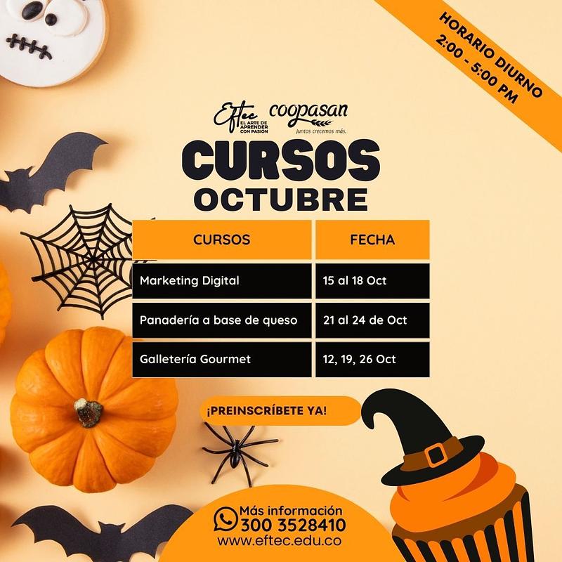 Cursos Octubre Dirunos