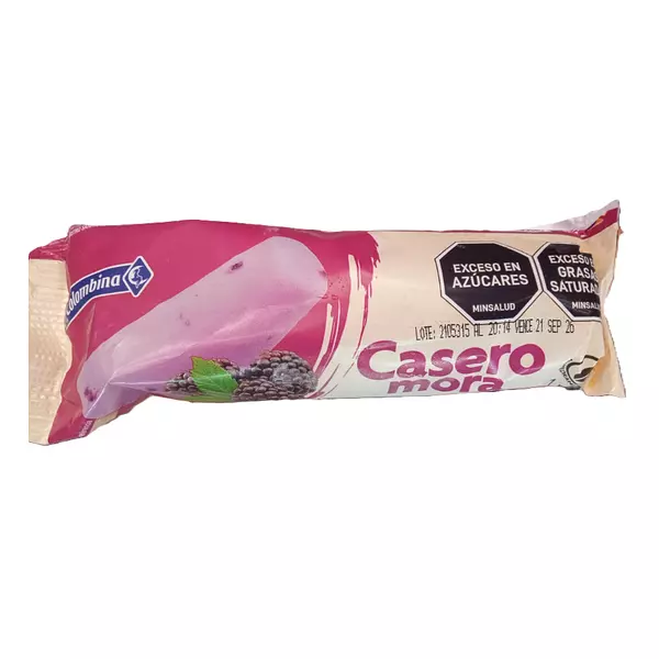 Helado Casero De Mora