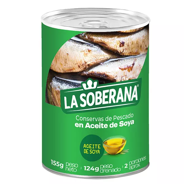 Sardina En Aceite La Soberana