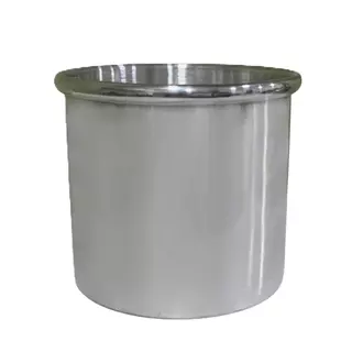 Molde Redondo Recto Alto 1/8 De Libra 10 Cm De A