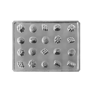 Molde Plastico Para Chocolatina