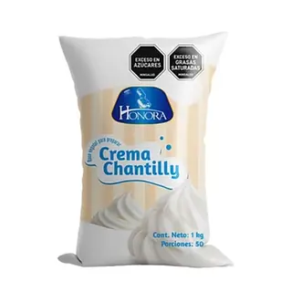 Crema Chantilly Honora